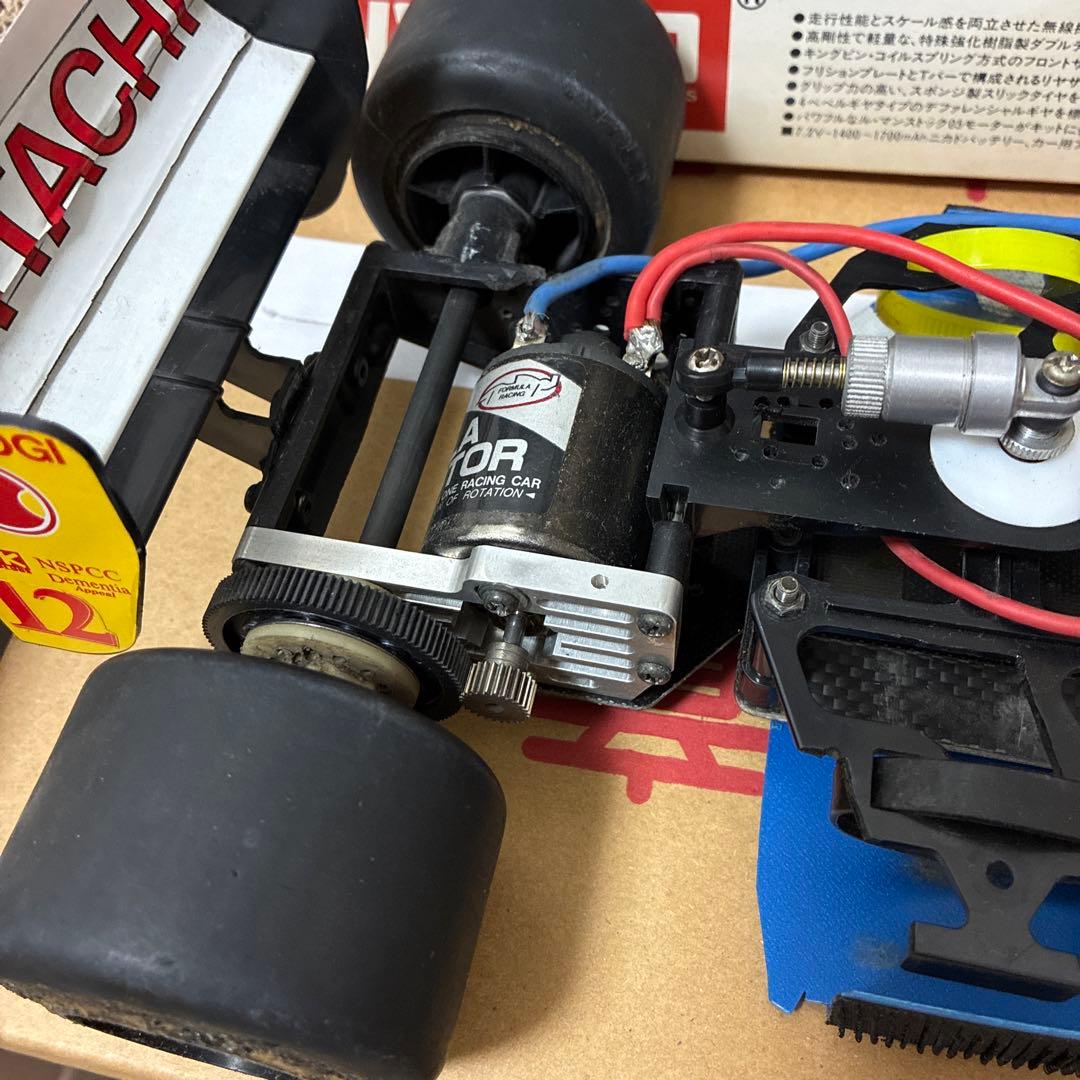 【当時物】京商1/10 ウィリアムズ・ルノー FW14 ラジコンカー　ロータス