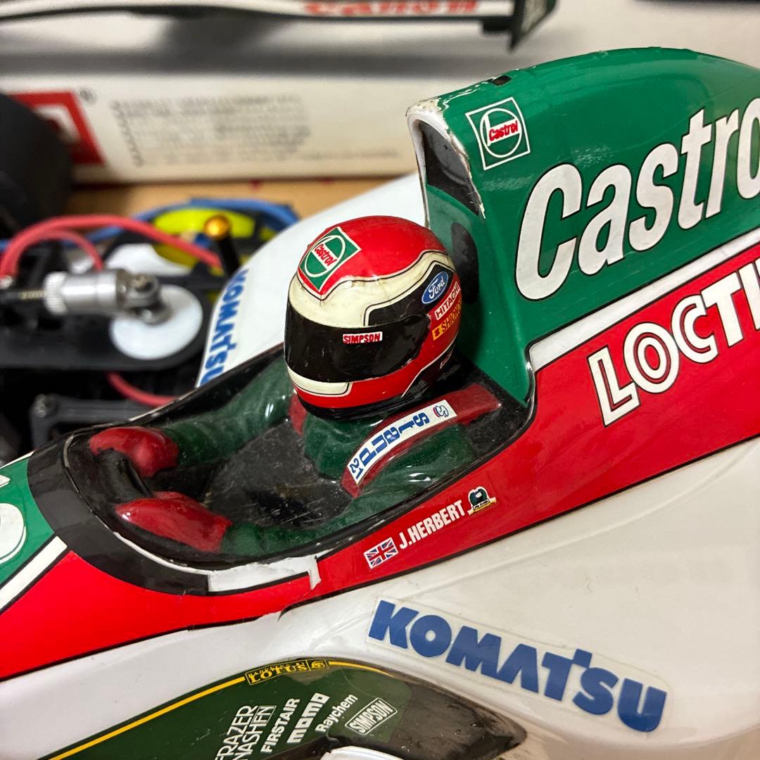 【当時物】京商1/10 ウィリアムズ・ルノー FW14 ラジコンカー　ロータス