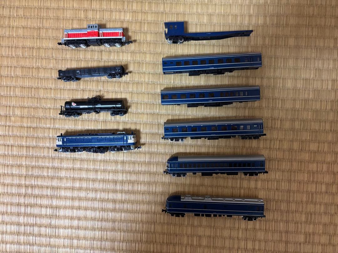 Nゲージ鉄道模型セット 10両　あさかぜ他