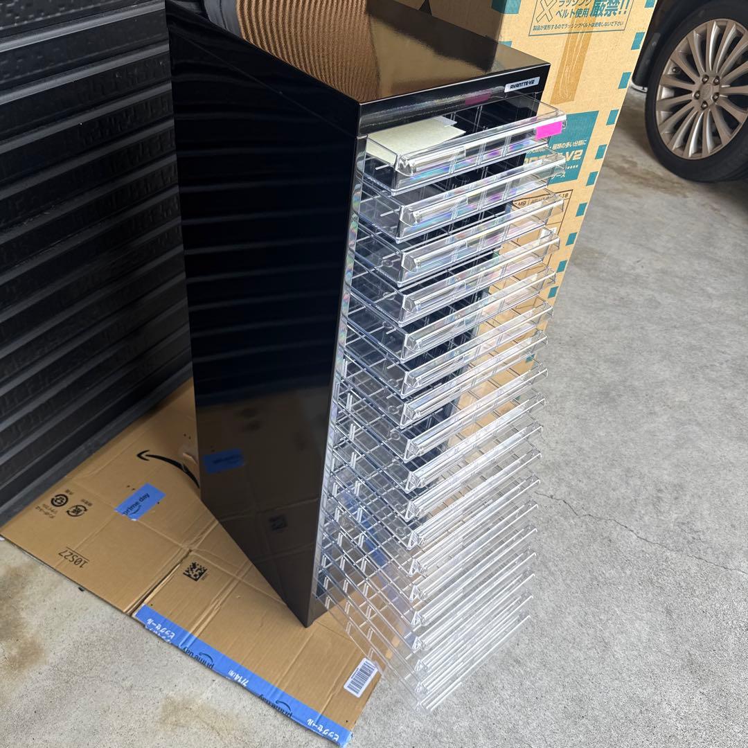 Nakabayashi AVANTTE V2 A4 フロアケース 18段 黒