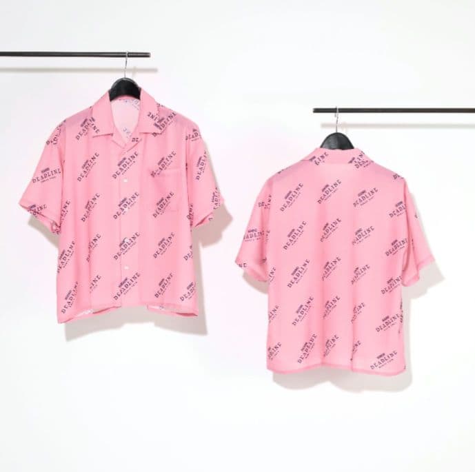 BLACKPINK DEADLINE Tシャツ ハーフスリーブシャツ ピンク