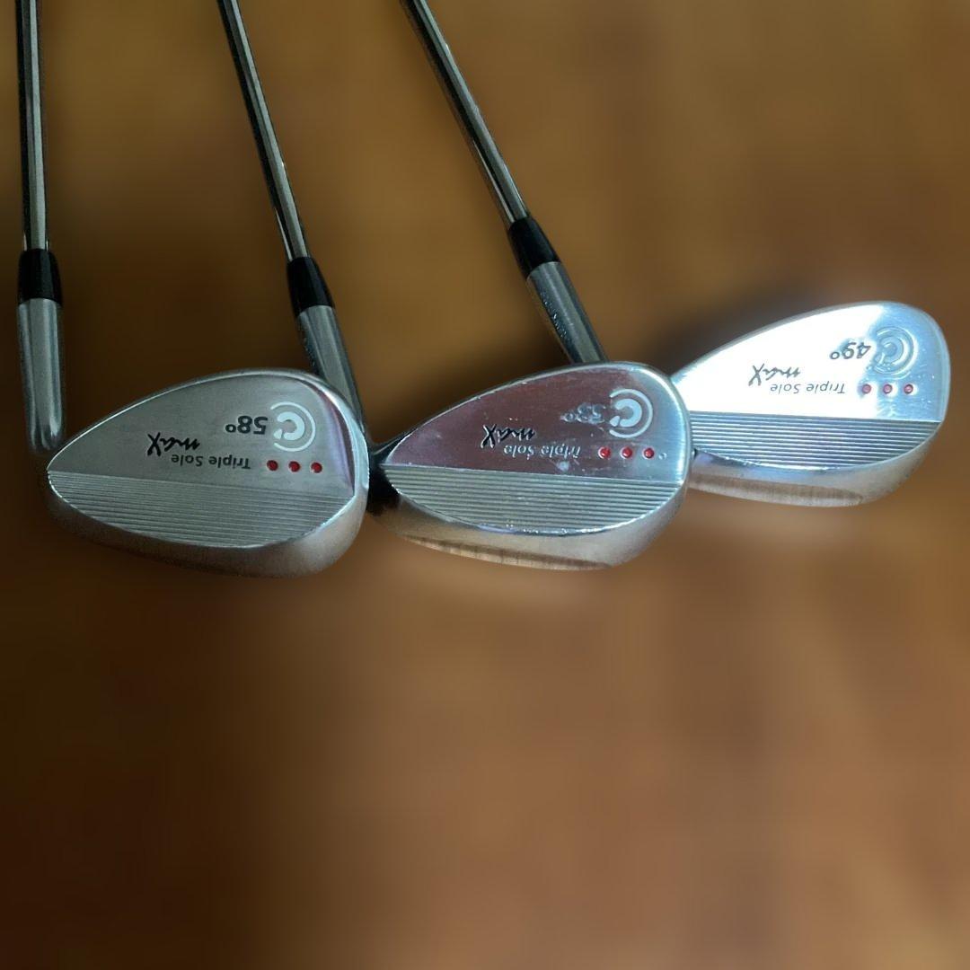 Clevelandウェッジ49° 53° 58° 3本セットTripleSole