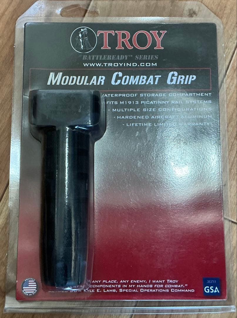 実物 トロイ　グリップ　アルミ