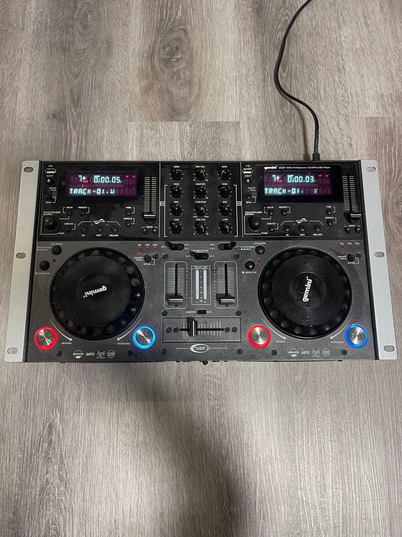 【通電確認済】GEMINI ジェミニ CD プレイヤー CDMP-6000