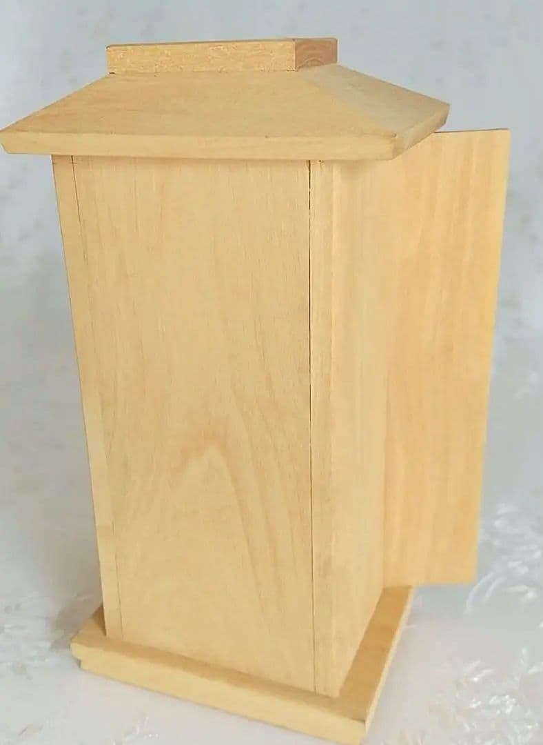 十一面観音菩薩像【極小】#406 厨子入り 木彫 仏像