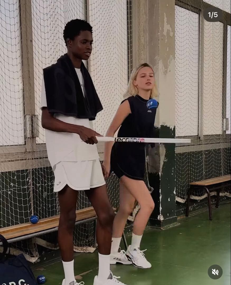 a.P.C. テニス　APC アシックス　サイズL