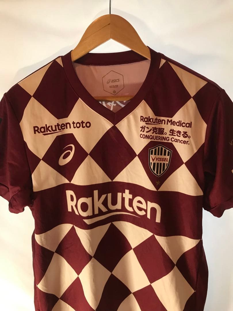 正規品asics ヴィッセル神戸「6」セルジ・サンペール 半袖 XLユニフォーム