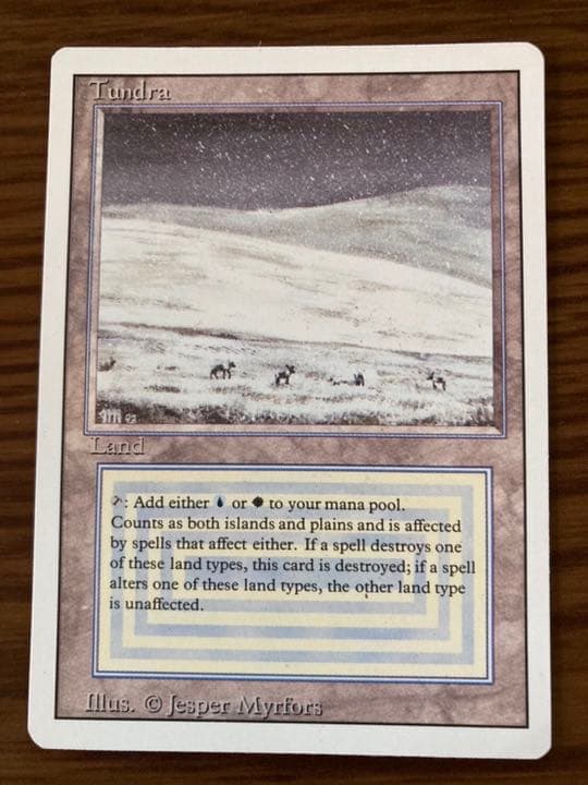 『MTG』デュアルランド tundra