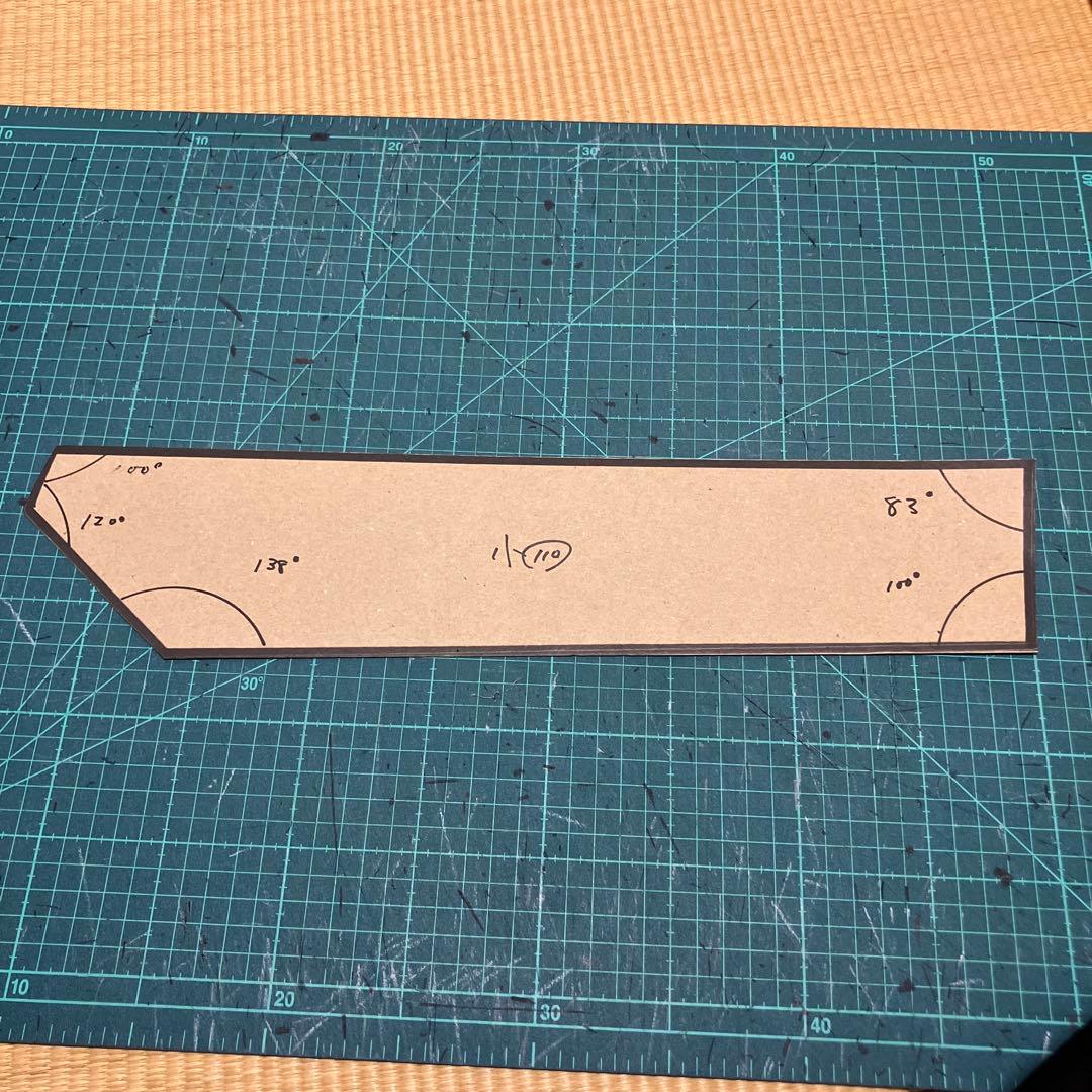 ハンドメイドフレームバッグ　X-PAC マルチカム/トロピック43cm