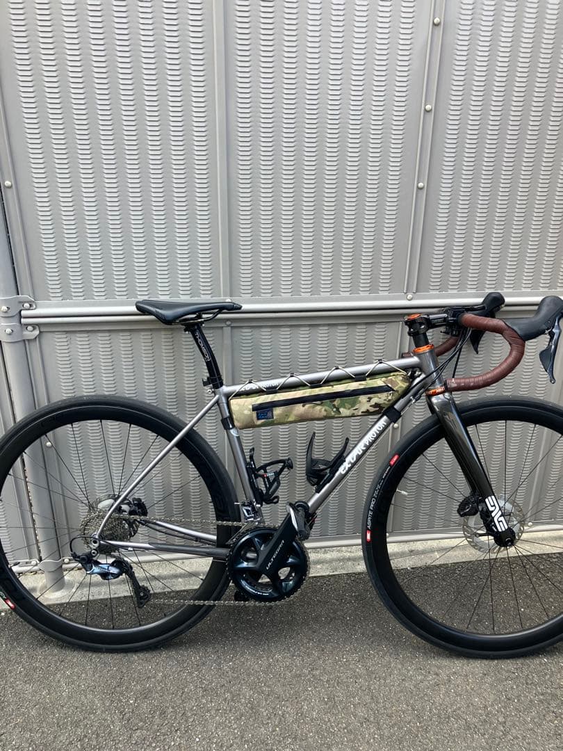 ハンドメイドフレームバッグ　X-PAC マルチカム/トロピック43cm