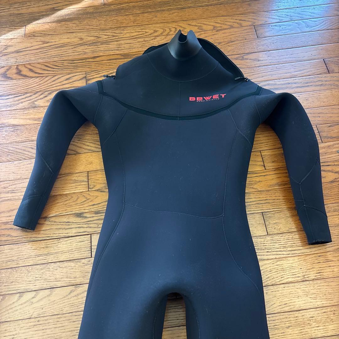 BEWET ブラック セミドライスーツ