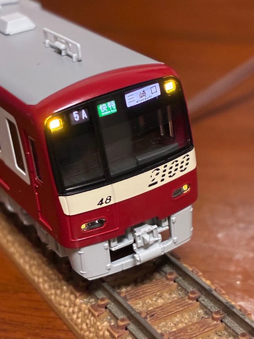 G*r様 京急2100形8両　kato ライト点灯動力動作確認済