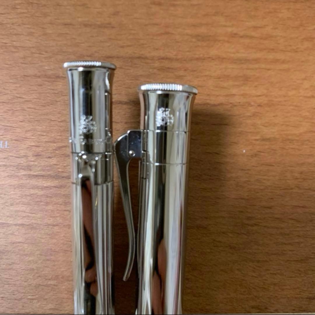 ファーバーカステル 伯爵コレクション プラチナボールペン パーフェクトペンシル茶