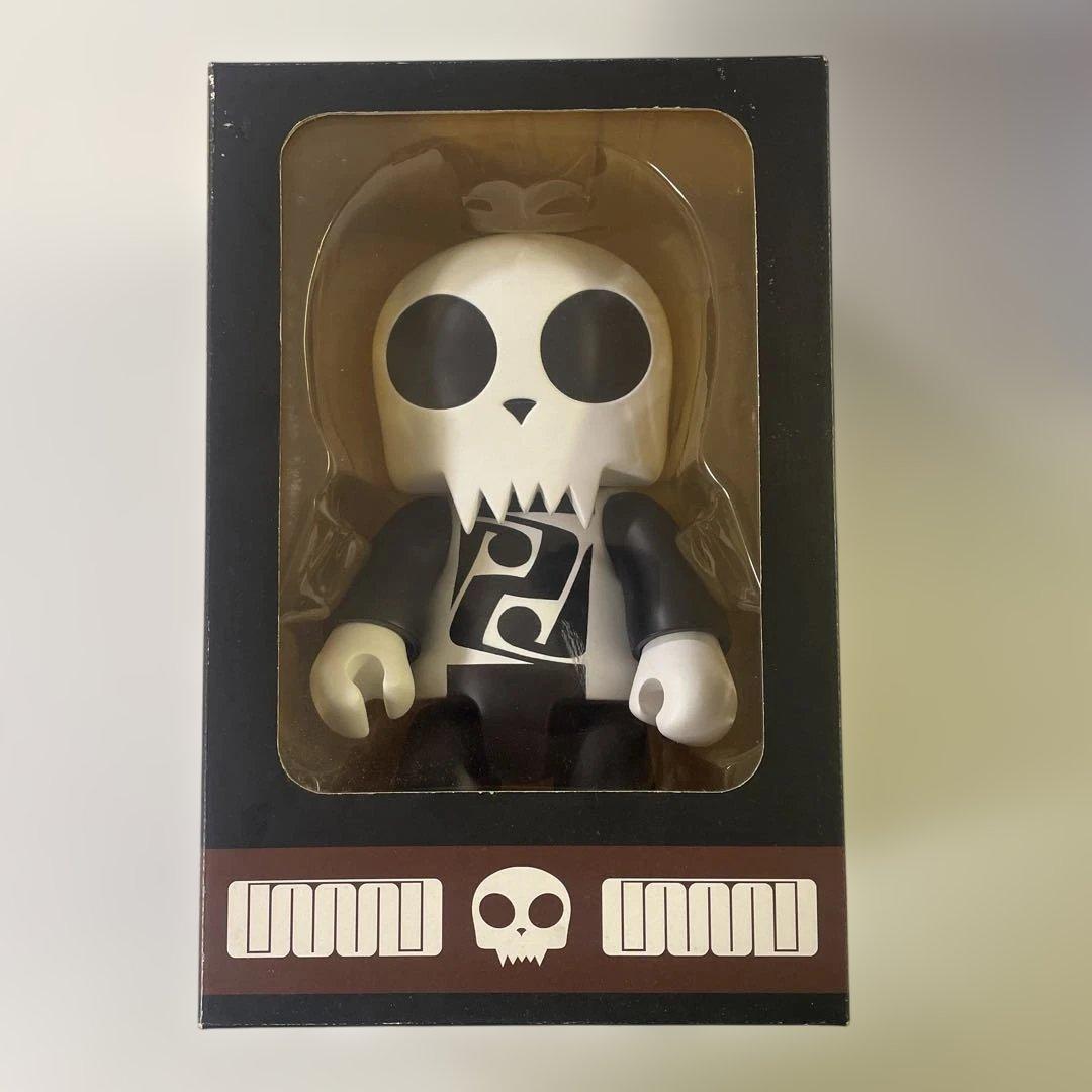 Toy2R Qee Wood Toyer スカル ガイコツ 8インチフィギュア