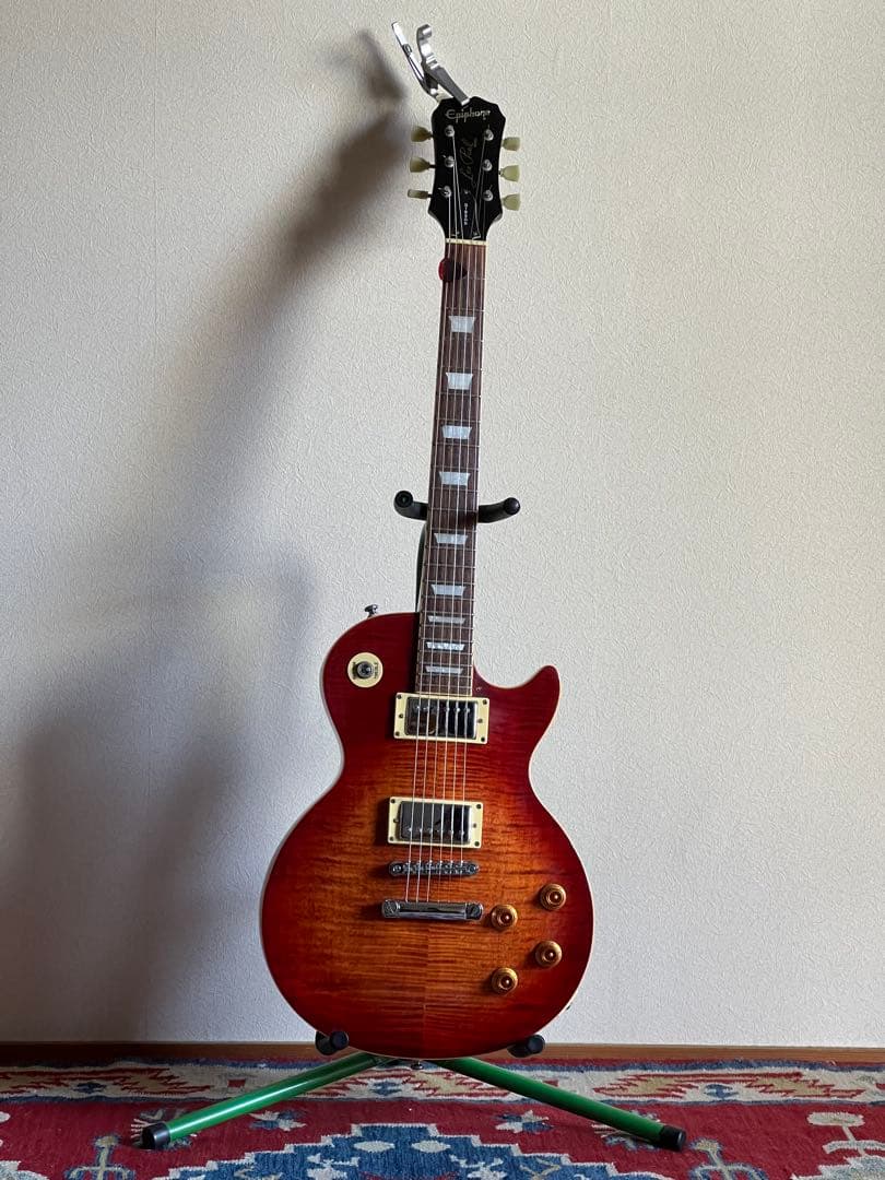 エピフォンレスポール　エレキギター サンバースト