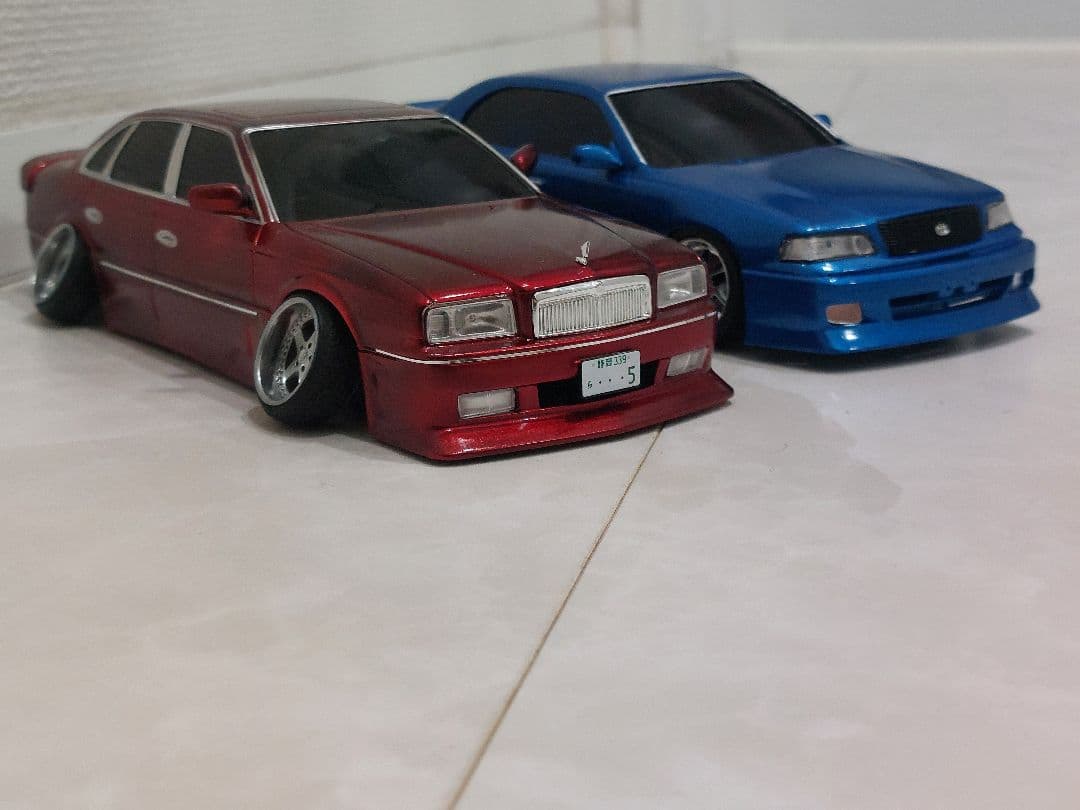 プラモ　アオシマ　ホイール　タイヤ　車