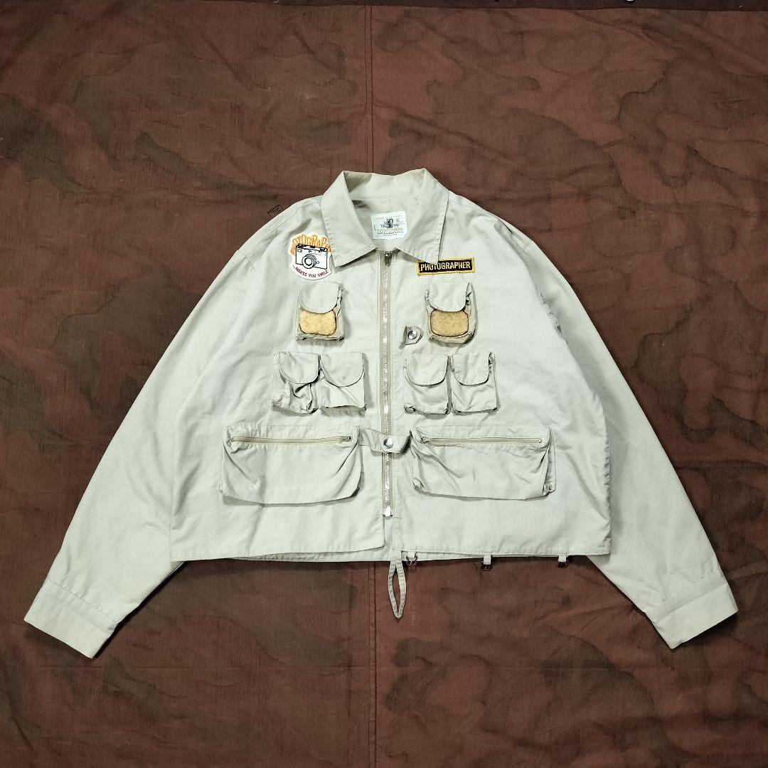 70s blacksheep フィッシングジャケット　XL カメラマン
