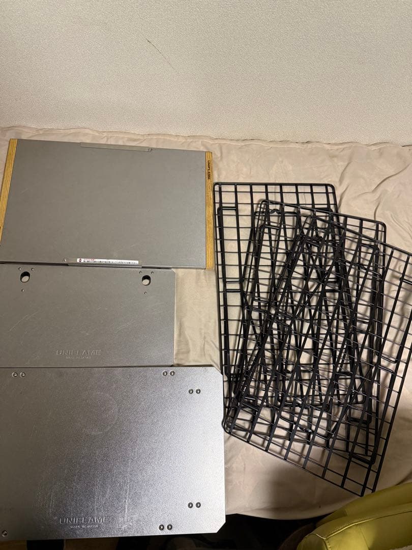 ユニフレーム　焚き火テーブル　フィールドラック