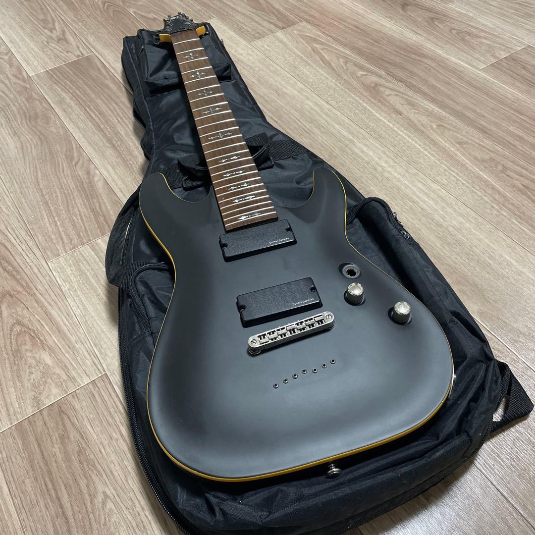 SCHECTER DEMON-7 SBK シェクター 7弦 ギター ジャンク