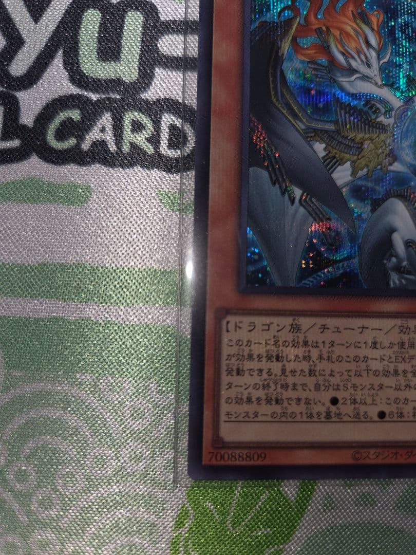 遊戯王 調和ノ天救竜(フィドラウリス=ハルモニア) シークレット 1枚