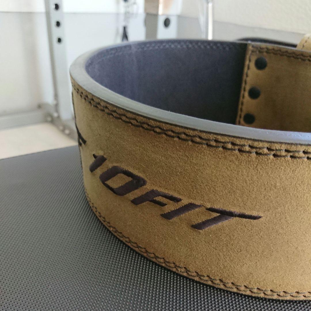 新品 10FIT パワーベルト リフティングベルト スエードレザー