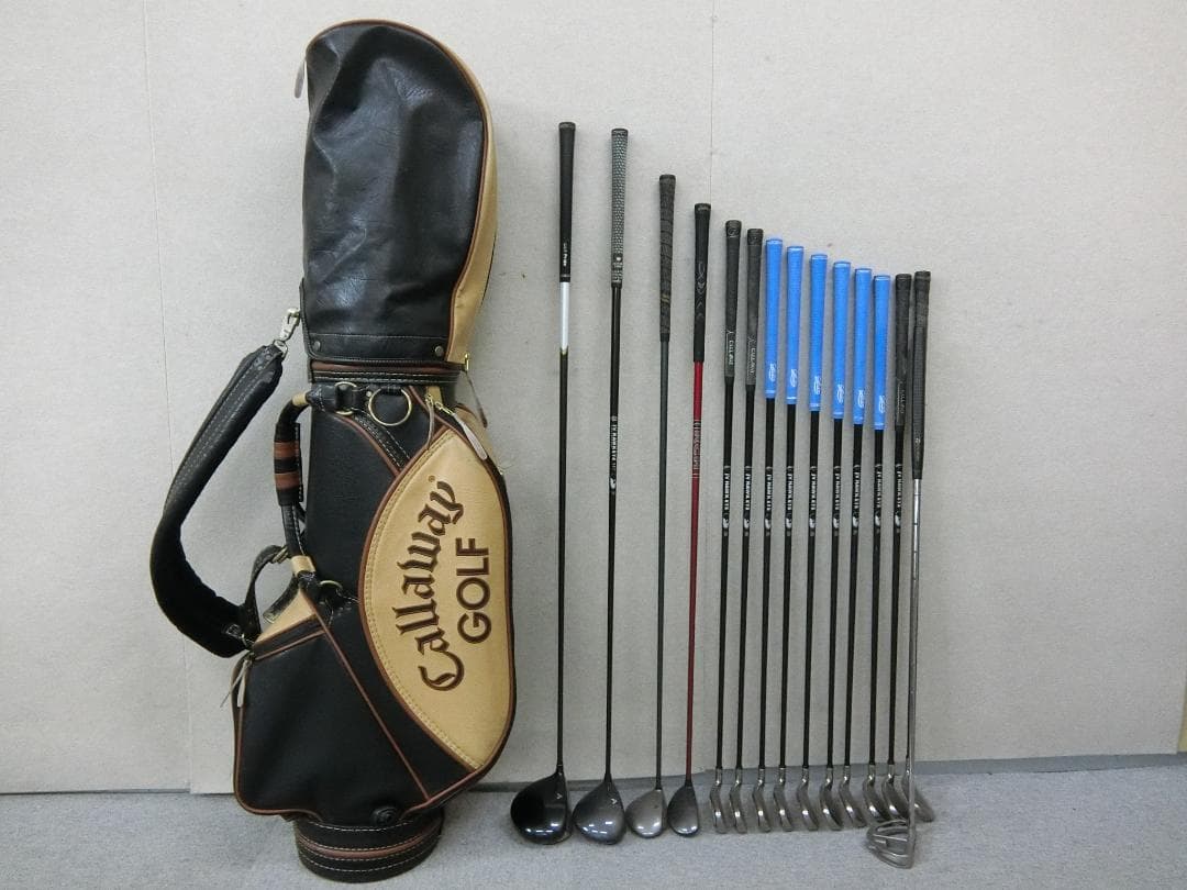 b677 初心者歓迎 キャロウェイ 等メンズゴルフ１５本セット※Ｄｒ２本入り