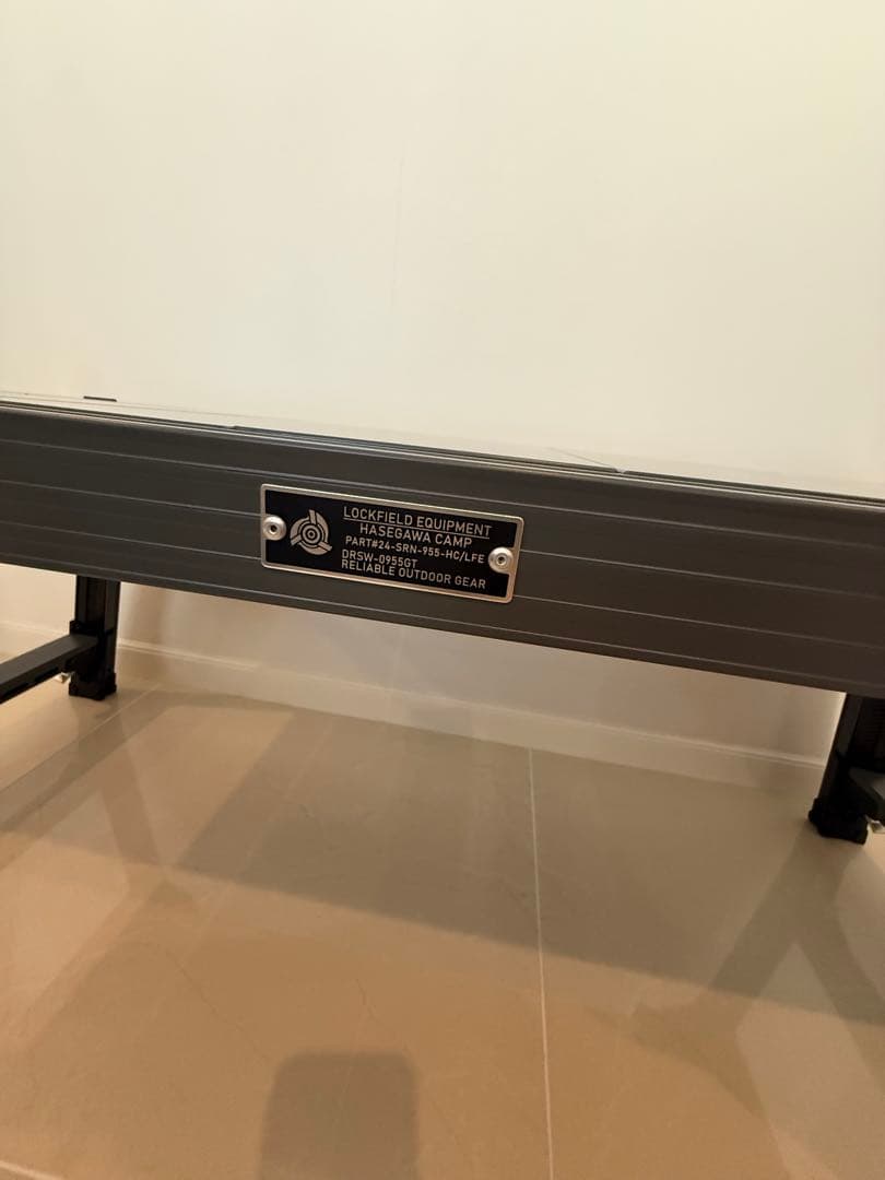 値下げ‼️LOCKFIELD EQUIPMENT×HASEGAWA✨アルミテーブル
