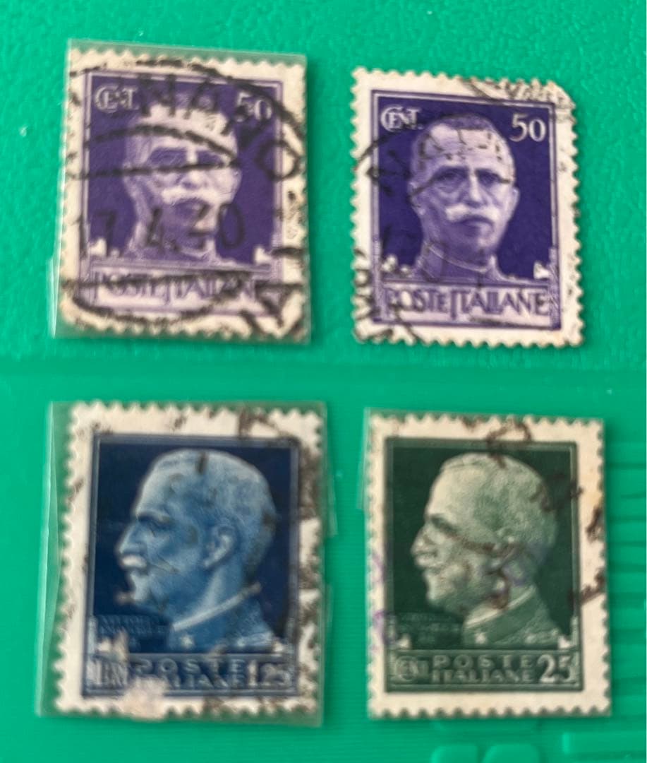 イタリア社会共和国 使用済み切手セット