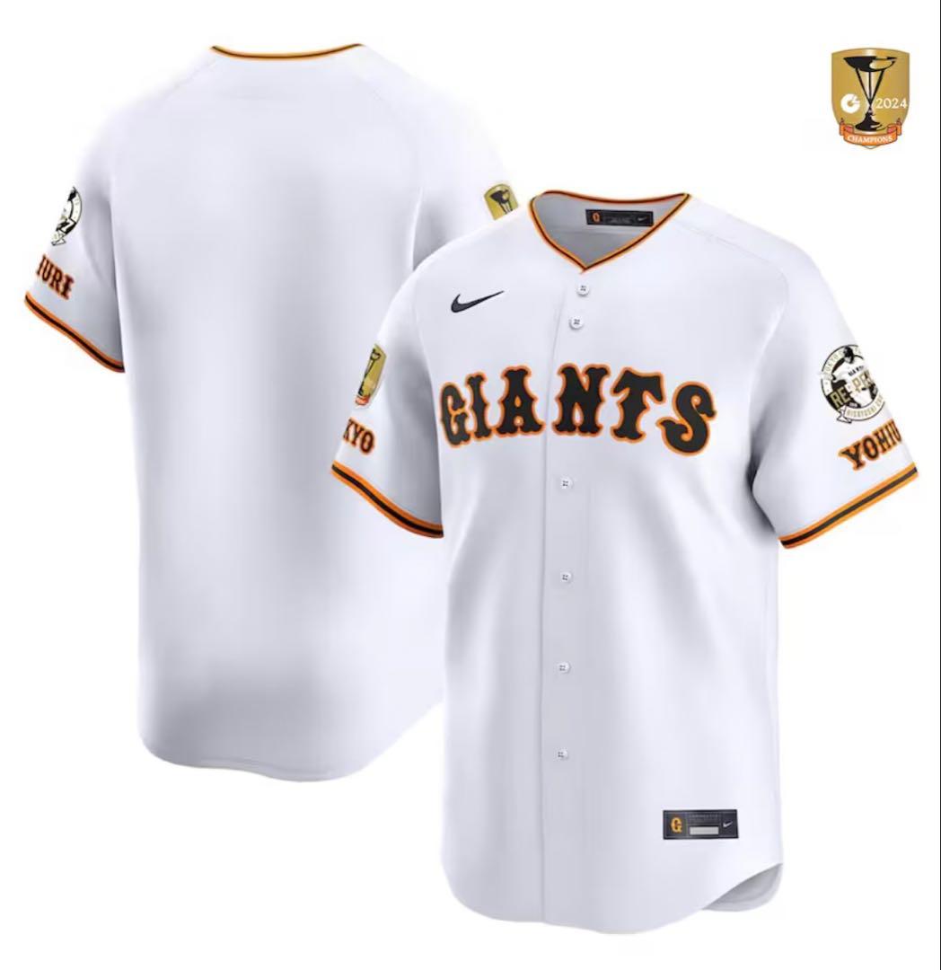 読売ジャイアンツ 長野久義 引退記念特別ワッペン付き レプリカユニホーム M