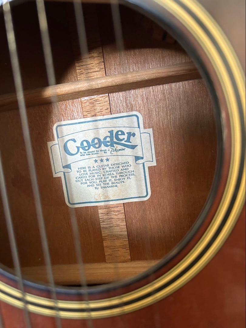 Cooder By Takamine エレアコ CP50
