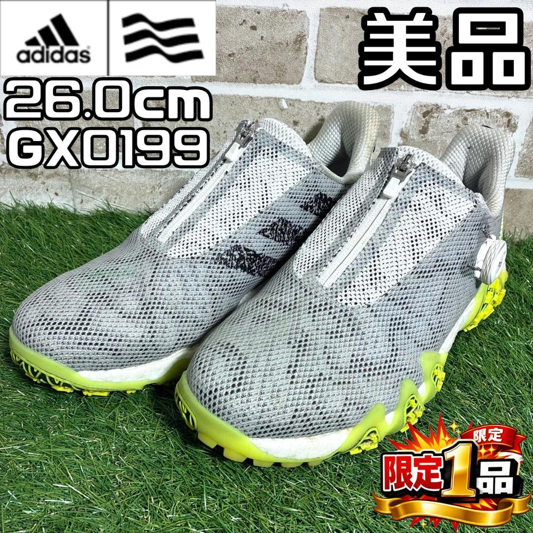 【フォロー割】美品 アディダスゴルフ ゴルフシューズ GX0199 26.0cm