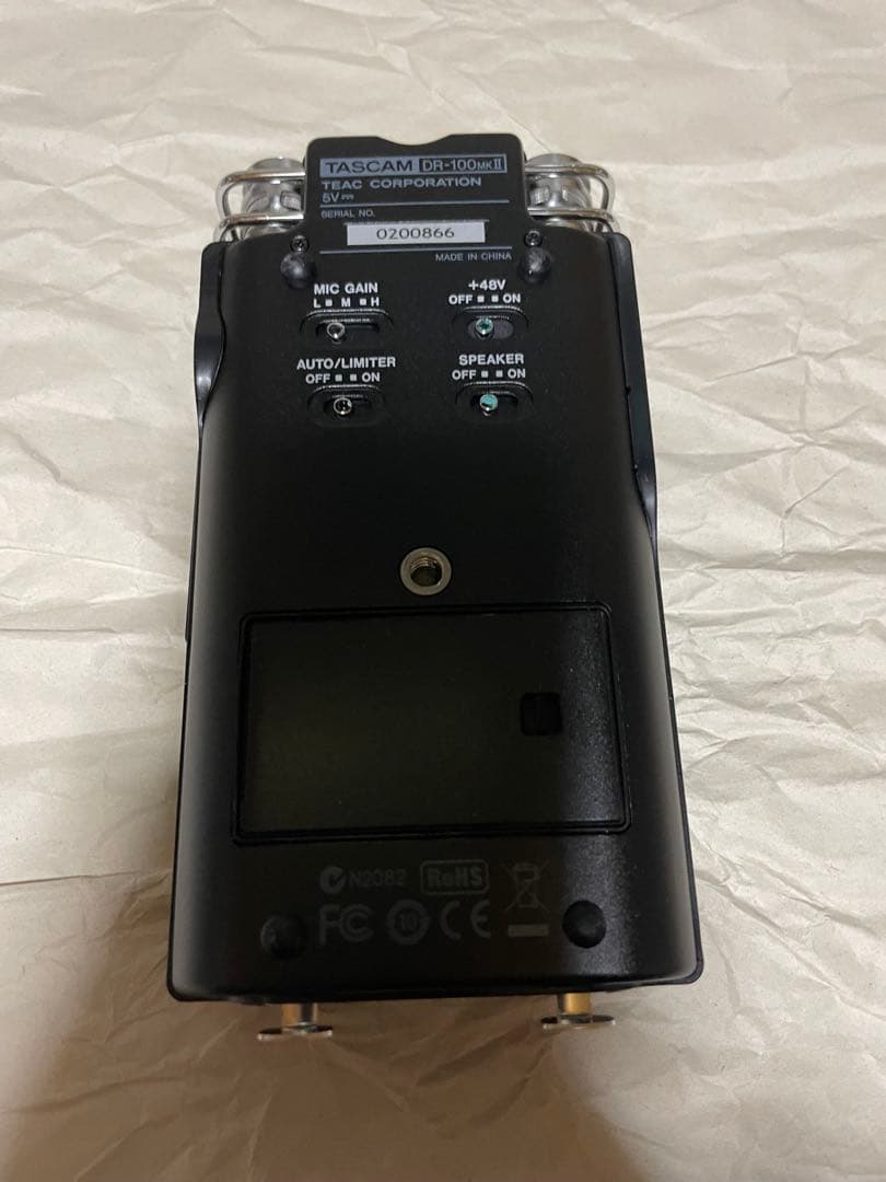 未使用　TASCAM DR-100MKⅡ