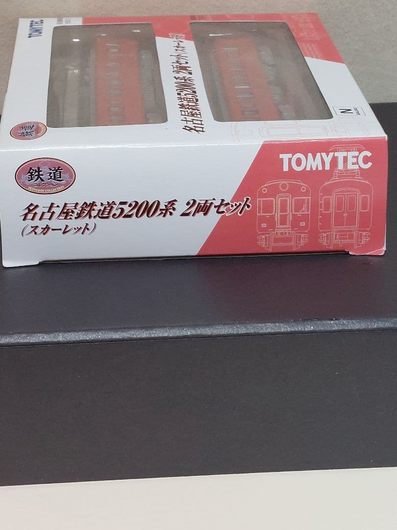 TOMYTEC 鉄コレ 名鉄5200系2両セット(スカーレット) Nゲージ化