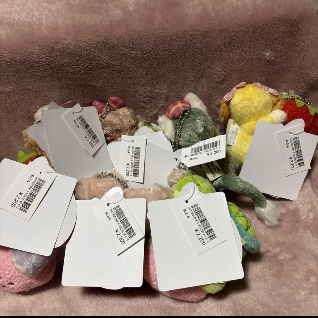 ♥️ディズニーシー♪ダッフィー＆フレンズ ぬいぐるみチェーンセット♥️