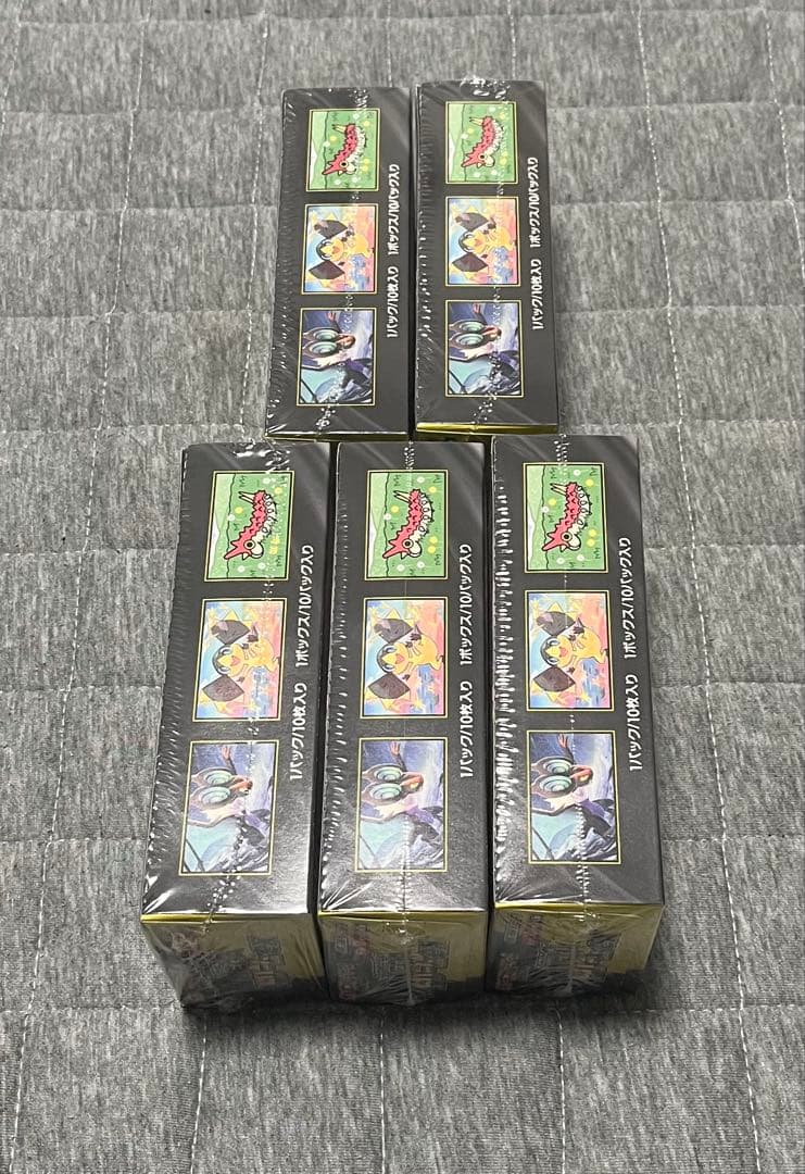 ポケモンカード MEGAドリームex 5BOX シュリンク付き　新品　未開封