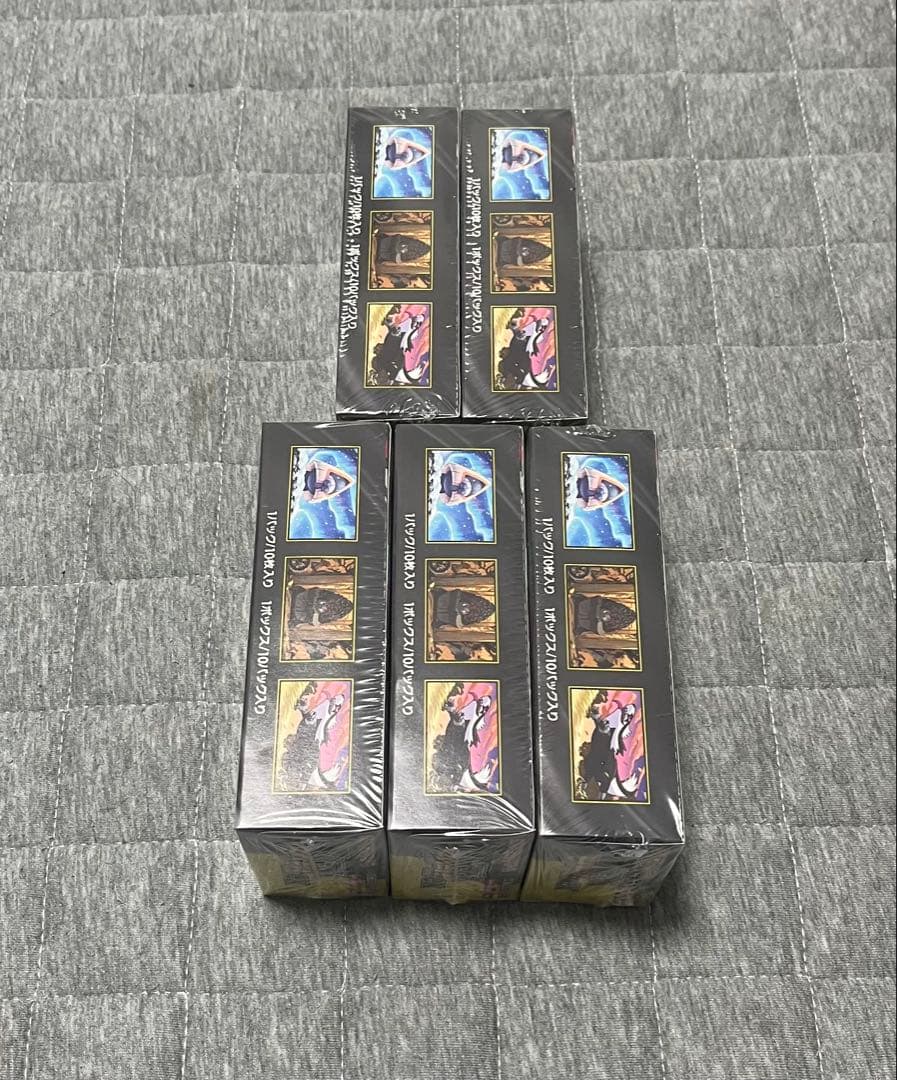 ポケモンカード MEGAドリームex 5BOX シュリンク付き　新品　未開封