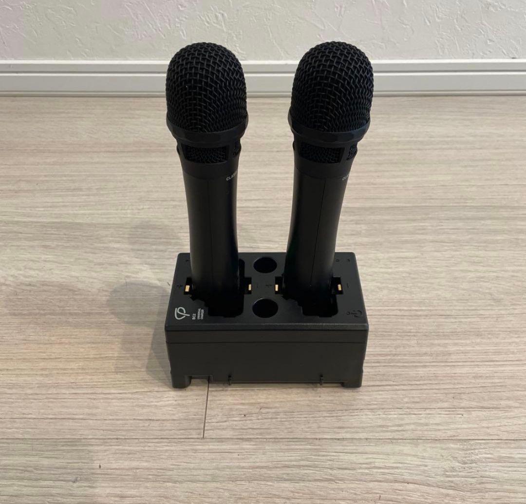 ワイヤレスマイク セット 2.4ghz帯 ハンドマイク2本 ラベリアマイク2本