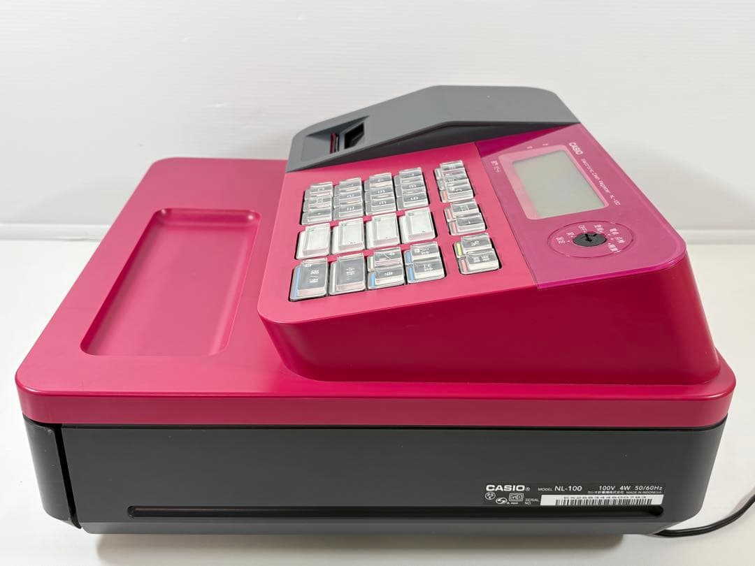レジスタ　CASIO ピンク色　NL-100