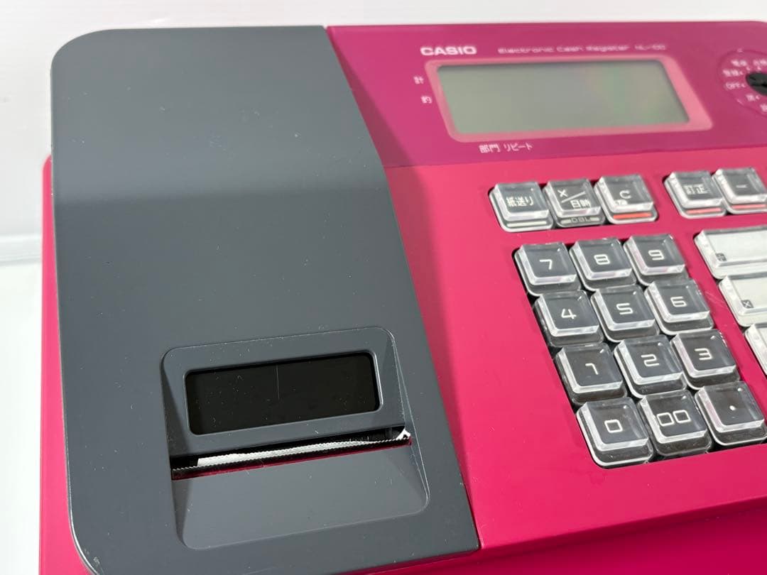 レジスタ　CASIO ピンク色　NL-100