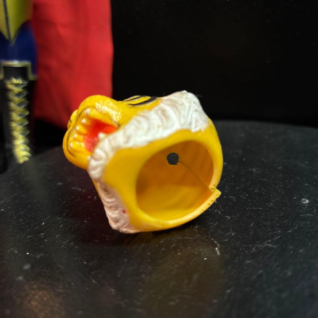 タイガーマスク二世 ソフビ ポピー製 面取れ ビッグサイズ 当時物 極美品