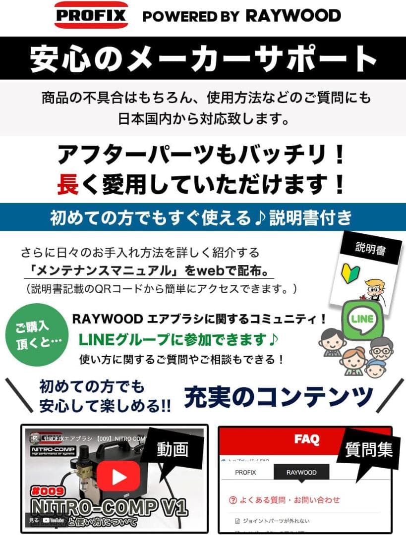 【開封・未使用】PROFIX エアブラシ用 エアータンク T-25 2.5L