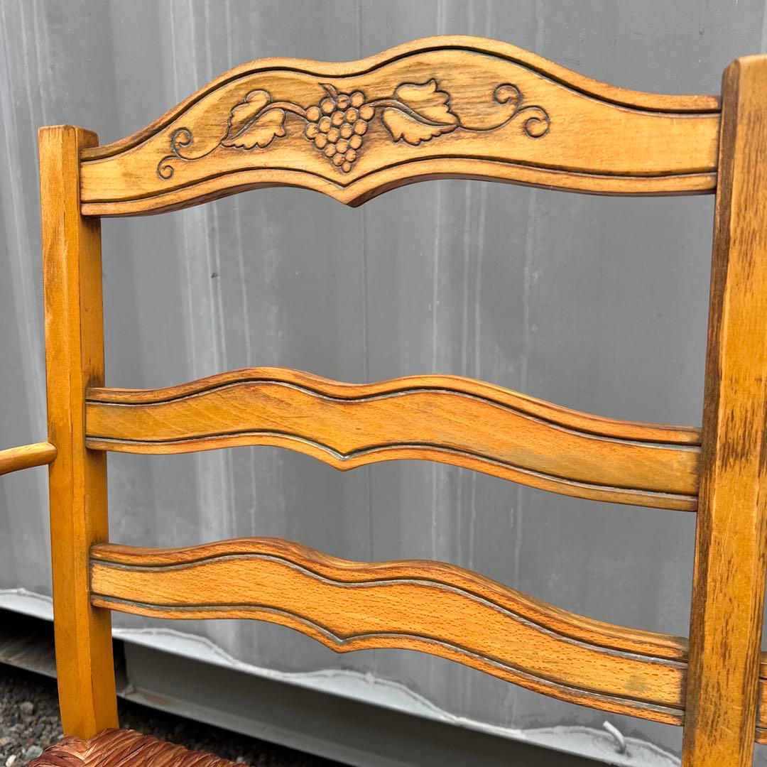 フランスアンティーク ダブルベンチ フレンチシャビー ヴィンテージ ブナ材