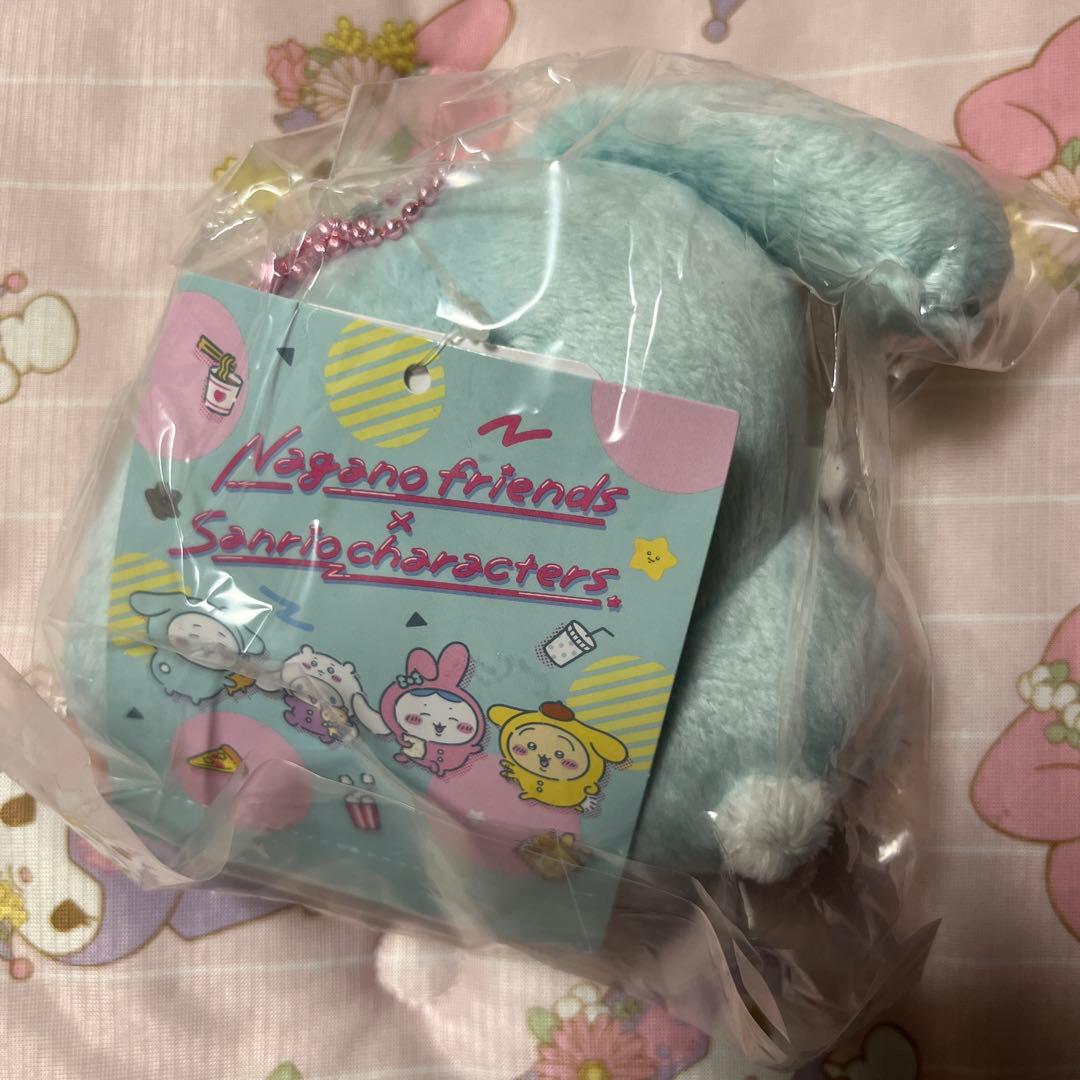 ナガノフレンズ×サンリオキャラクターズ　マスコットホルダー　4点セット