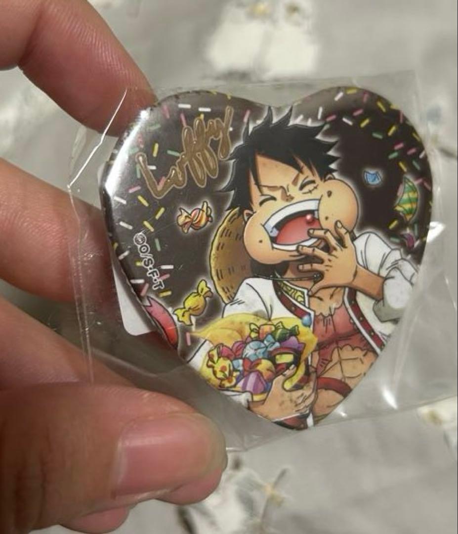 ワンピース ルフィ ハート型 マグネット バレンタイン　ホワイトデー