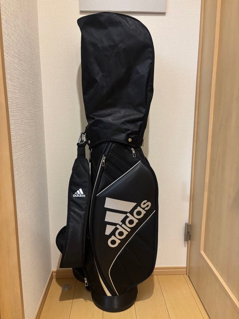 adidas ゴルフバッグ ブラック　新品未使用品