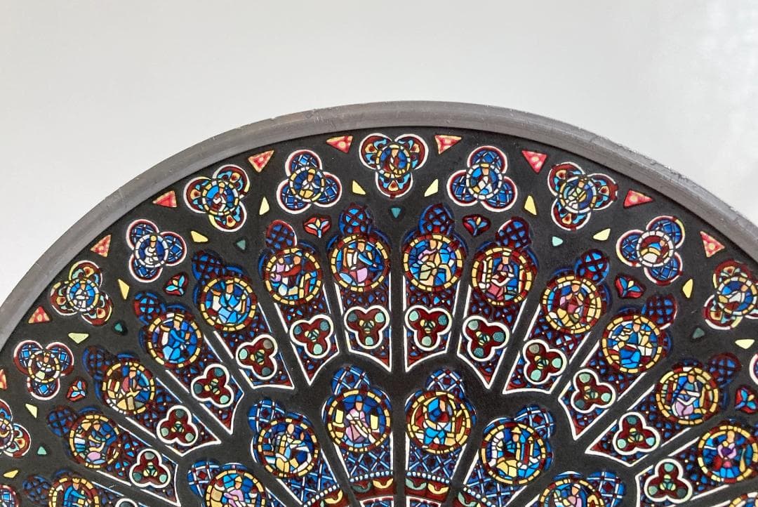 ノートルダム大聖堂 バラ窓 ローズウィンドウ ステンドグラス グラスマスターズ