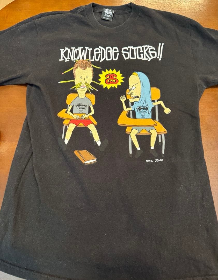 stussy beavis and butthead ビーバス　Mサイズ