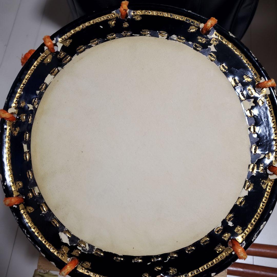 期間限定値引き 和太鼓 直径約35cm 持ち運びセット 色々バチ付き