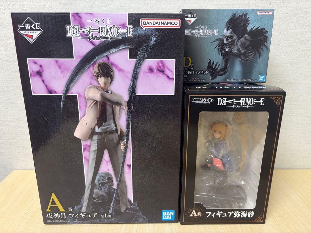DEATH NOTE 夜神月 & 弥海砂 フィギュアセット