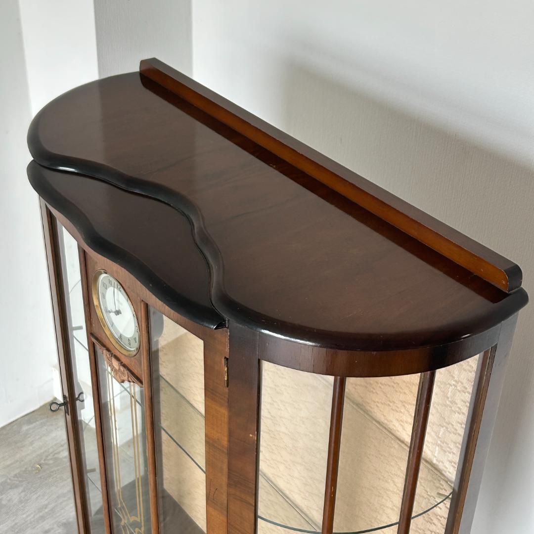 イギリス アンティーク家具 ディスプレイ キャビネット 1930年頃 771A